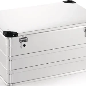 Top-Angebot Aluminiumbox L782xB585xH410mm 157l m.Klappverschluss u.Stapelecken - D157