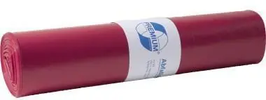 Abfallsack Standard 575x1000mm 70l rot 25 St./Pack. Wochenendangebot