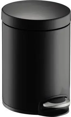 helit Tretabfalleimer Classic H2403495 5l schwarz Letzte Chance
