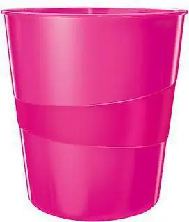 Preisreduziert Leitz Papierkorb WOW 52781023 15l PS pink