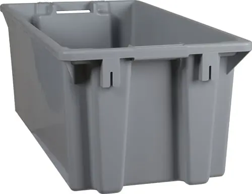 Echt Drehstapelbehälter PP grau L800xB400xH300mm - K400/80 28480016