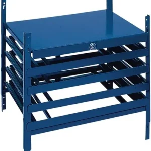 Schubladenelement LOGS 220 H520xB540xT390mm 4 Schubl.abschl.f.Kästen blau - LOGS 220 RAL 5022 Preiswert
