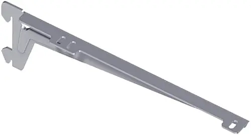 Aktuell ELEMENT SYSTEM Winkelträger 10300 L.180mm p.Träger 55kg STA weißalu. - 10300-00023