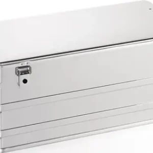 Aluminiumbox L902xB495xH367mm 140l m.Klapphebelverschlüssen m.Bohrungen - C140 Schneller Versand