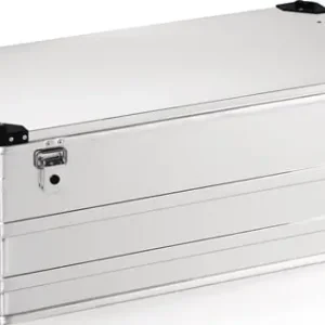 Gratis Versand Aluminiumbox L902xB495xH380mm 140l m.Klappverschluss u.Stapelecken - D140