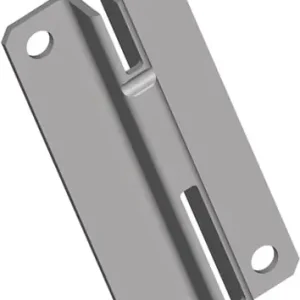ELEMENT SYSTEM Kurzschiene 10005 L.70 mm weiß STA einreihige Lochung - 10005-00005 Wochenendangebot