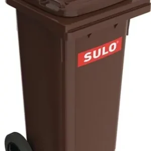 SULO Müllgroßbehälter 80l HDPE braun fahrbar,n.EN 840 - 1093360 Knallerangebot