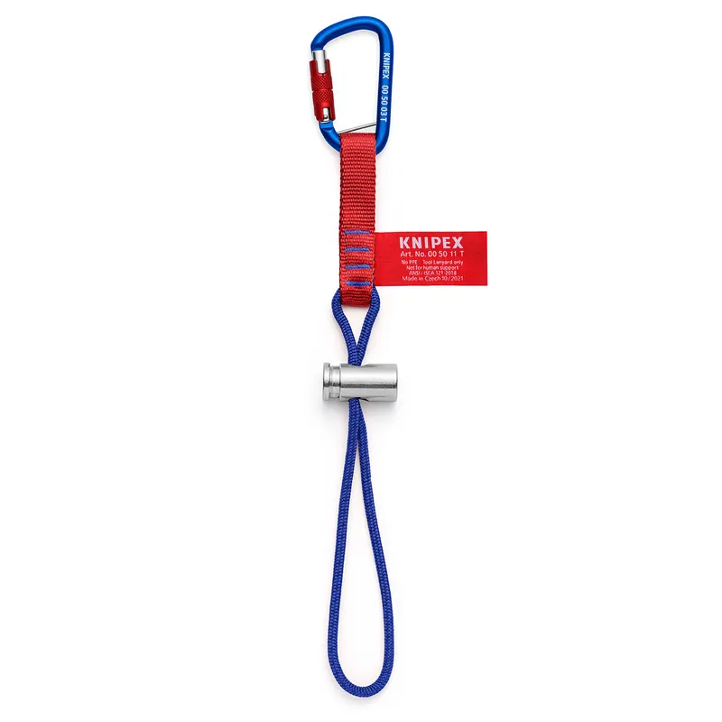 Knipex Adapterschlaufe  6kg + Materialkarabiner - 005013TBK Billig