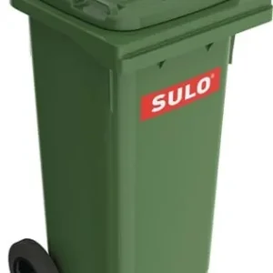 Neu Im Sortiment SULO Müllgroßbehälter 80l HDPE grün fahrbar,n.EN 840 - 1093343