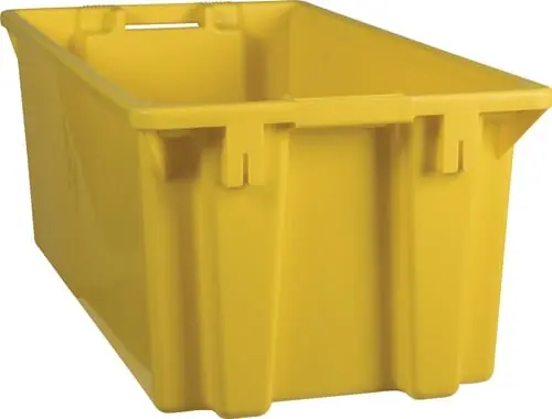 Drehstapelbehälter PP gelb L800xB400xH300mm - K400/80 28480014 Sonderaktion