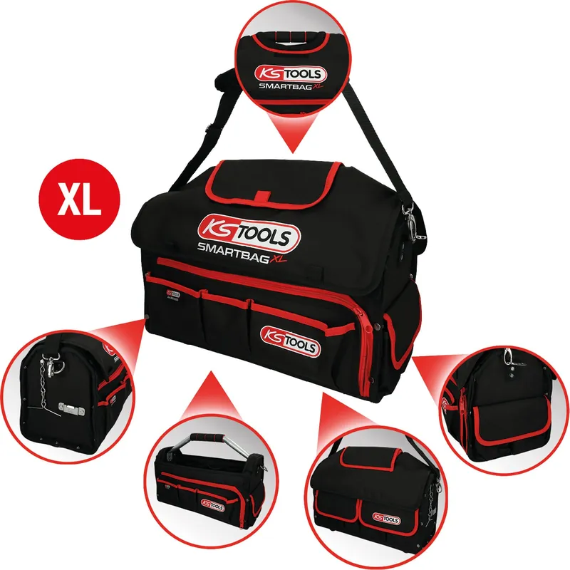 Finale Aktion KS TOOLS SMARTBAG Universal-Werkzeugtasche XL - 850.0325