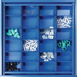 Neue Kollektion Schubladenunterteilungsmaterial BK 600 Fronthöhe 100 mm - NW9000427009