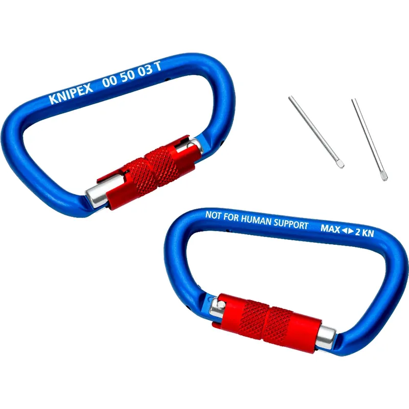 Direkt Vom Hersteller KNIPEX TT Material-Karabiner - 005003TBK