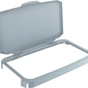 Billig DURABLE Klappdeckel PP grau B510xT285mm f.Abfallbehälter 60l lebensmittelecht - 1800500050