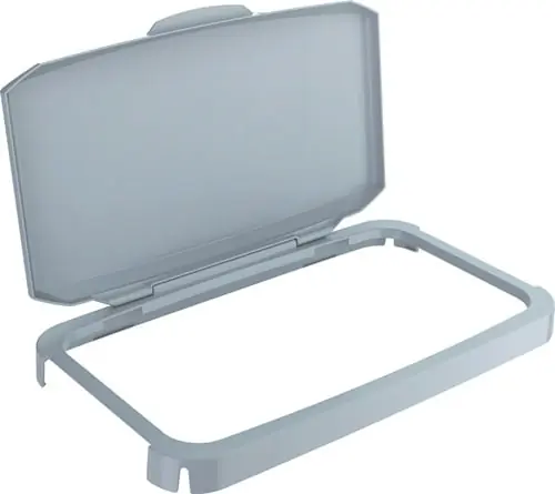 Billig DURABLE Klappdeckel PP grau B510xT285mm f.Abfallbehälter 60l lebensmittelecht - 1800500050