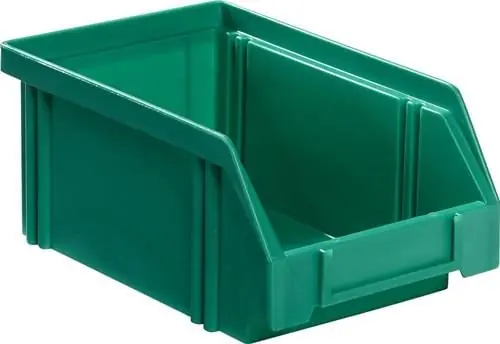 Top-Preis LA-KA-PE Sichtlagerkasten L 160 / 140 x B 105 x H 75 mm grün - LK4 GRÜN