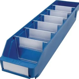 Regalkasten L500 x B120 x H95 mm blau PP - 510302 Solange Der Vorrat Reicht