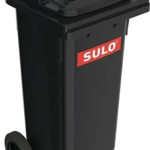 SULO Müllgroßbehälter 80l HDPE anthrazitgrau fahrbar,n.EN 840 - 1093327 Garantierte Lieferung