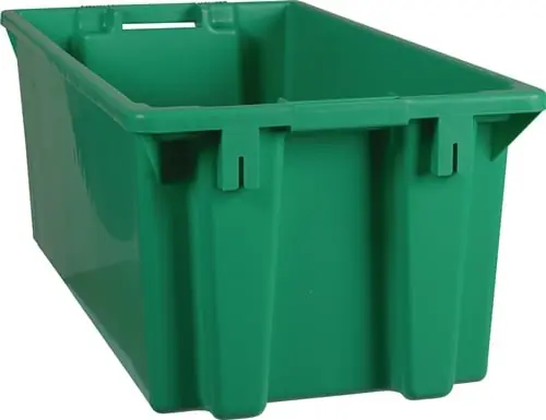 Drehstapelbehälter PP grün L800xB400xH300mm - K400/80 28480017 Solange Der Vorrat Reicht