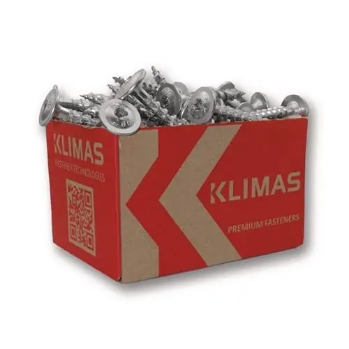 Nur Für Kurze Zeit Tellerkopfschraube 8x240 Tellerkopf hell verz.TX40 KLIMAS