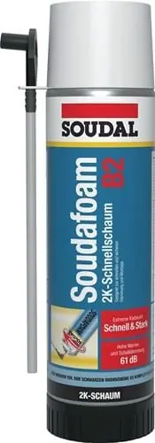 2K-Türzargenschaum SOUDAFOAM 400 ml B2 grün m.Einw.-Handsch.Dose SOUDAL Preiswert