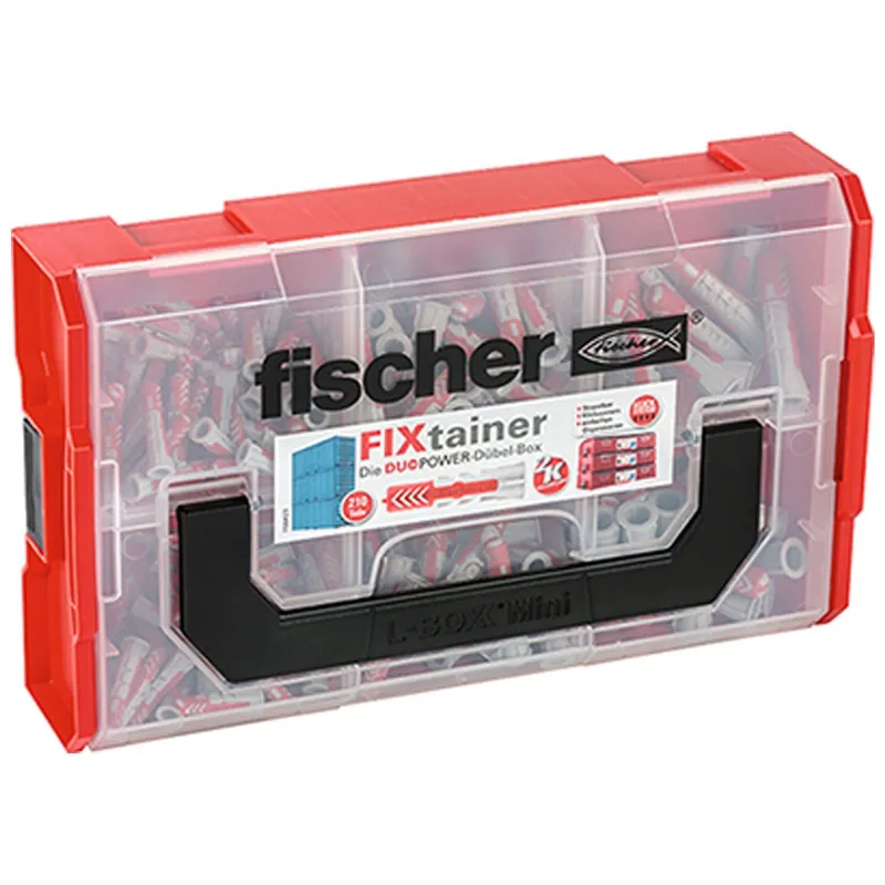 Fischer 1x DUOPOWER mit Schraube -FIXtainer 210tlg. - 535969 Top-Angebot