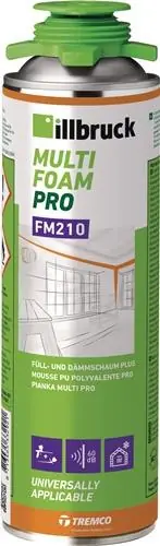 1K-Fenster-/Fassadenschaum FM210 500ml B2 grün Dose ILLBRUCK Meistverkauft