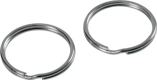 Schlüsselringe ID 17,6mm AD 20mm STA vern. Kostenloser Rückversand