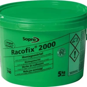 SOPRO Montagemörtel Racofix 2000 1:3 Raumteile (Wasser/Mörtel) 5kg Eimer - 74043 Super-Preis