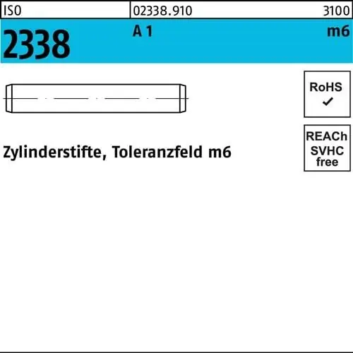 Preiswert Zylinderstift ISO 2338 3 m6x 18 A 1 200 Stück