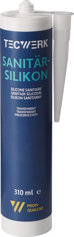 Rabatt Sanitärsilikon transp.310ml Kartusche TECWERK