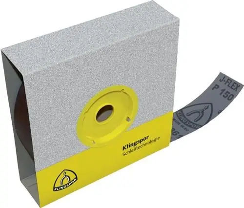 Schleifgeweberolle KL 361JF 40mm K.220 f.Metall Korund KLINGSPOR Must-Have
