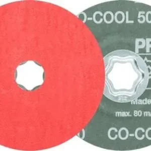 Super-Preis Fiberscheibe COMBICLICK CO-COOL D.115mm K.50 INOX/Alu.Keramikkorn PFERD