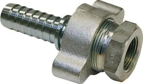 Letzte Chance Dampfschlaucharmatur Boss Verz.Sta/Stahlguss Schl.-Gr.25mm IG 1 Zoll TEGUMA