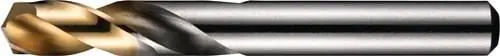 Spiralbohrer DIN/ANSI TypN A022 D.8.3mm HSS profilgeschl.Blank/TiN Zyl.schaft Markenware