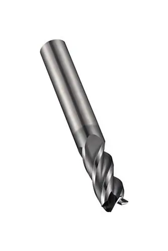 Geprüft Schaftfräser S763 D.6mm R.0,5mm Gesamt-L.50mm Schneiden-L.16mm HM AlCrN 40Grad