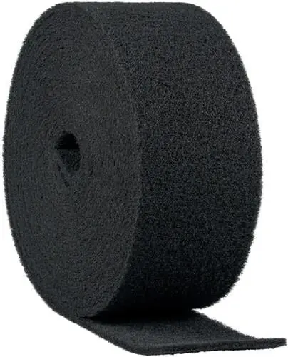 Schleifvliesrolle NRO 500 L.10m B.100mm ultra fine grau KLINGSPOR Zertifiziert