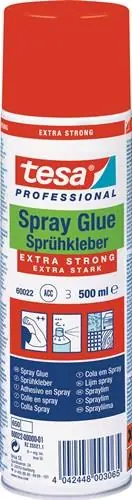 Nur Heute Sprühkleber EXTRA STRONG 60022 weiß 500 ml Spraydose TESA