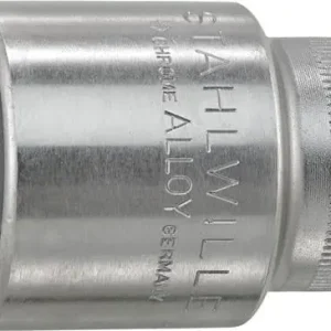Geprüft Steckschlüsseleinsatz 456 16 3/8 Zoll 6 kant SW 16mm L.31mm STAHLWILLE