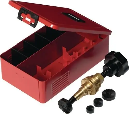 Wasserhahnventilfräserset Arbeitsber.3/8-1 Zoll Metallkass.BRINKO Sale