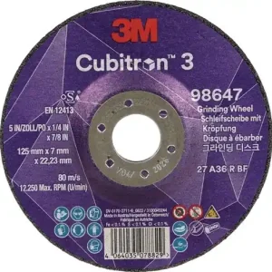 Sonderaktion Schruppscheibe Cubitron™ 3 D125xS7mmKörnung 36+ gekr.3M™ Cubitron™ 3