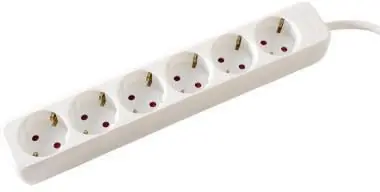 Sonderaktion VALUE Steckdosenleiste 19991081 6fach o.Schalter ws