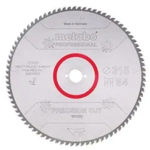 Bestpreis Kreissägeblatt precision cut wood professional D315xB2,4xBohrung30mm 84Z. WZ