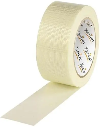 Top-Seller Filamentklebeband m.Längs-/Querfaden Breite 50mm L.50m S.125µ transparent XENIAL