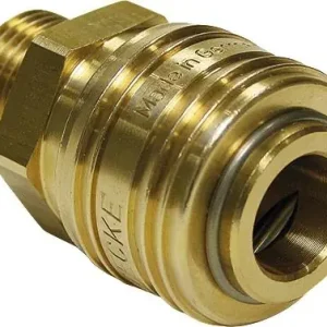 Bestpreis Schnellver.Kup m.AG MessingNBR Gew.1/4 Zoll Durchfluss(Luft) 775
