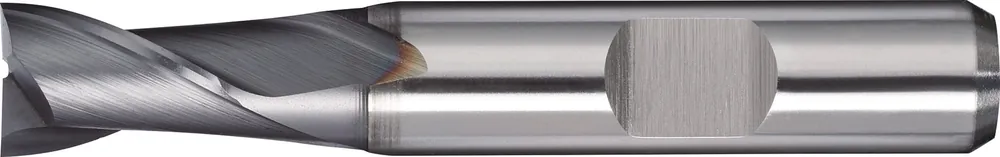 Ausverkauf Bohrnutenfräser DIN 327D TypN D.20mm HSS-Co8 TiCN Weldon Z.2 kurz TECWERK