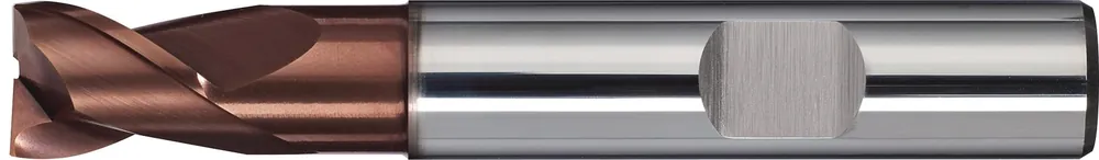 Bohrnutenfräser DIN 6527K TypN D.10mm VHM TiAlN HB Z.2 kurz TECWERK Online Kaufen