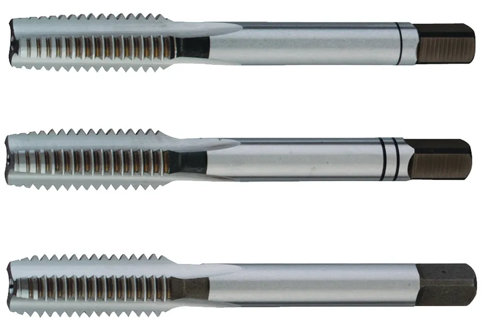 Highlight Handgewindebohrersatz DIN 352 M14 x2mm HSS ISO2 (6H) 3tlg.TECWERK