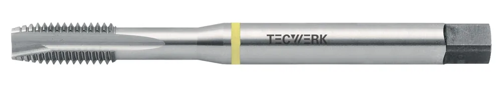 Kostenloser Rückversand Maschinengewindebohrer DIN 371B AL M6x1mm HSS-Co 6H TECWERK