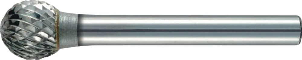 Frässtift KUD D.3mm Kopf-L.2,5mm Schaft-D.3mm HM Verz.Normal,fein TECWERK Heißes Angebot